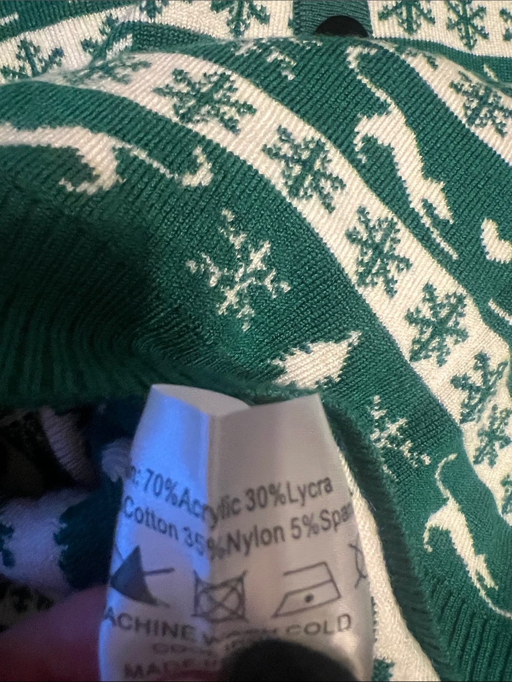 Collectif Modcloth Milicent Cat Cardigan Christmas Sweater XL - Picture 5 of 5